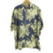 トミーバハマ Tommy Bahama 90S 絹 シルク100 ハイビスカス 花柄 半袖 オーバーサイズ オープンカラー アロハシャツ メンズ import:L