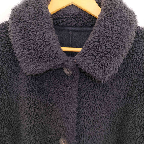 ユニクロ UNIQLO 22aw フリースステンカラーコート レディース 3XL