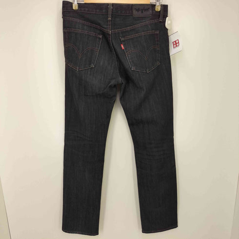 リーバイス Levis 00S 525 Premium Red Tab ボタン裏J09刻印 ローライズ ストレッチ ブラック デニム パンツ 04年製 メンズ 30インチ