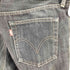 リーバイス Levis 00S 525 Premium Red Tab ボタン裏J09刻印 ローライズ ストレッチ ブラック デニム パンツ 04年製 メンズ 30インチ
