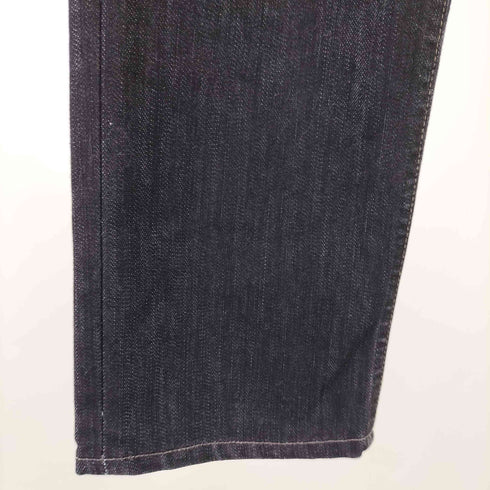 リーバイス Levis 00S 525 Premium Red Tab ボタン裏J09刻印 ローライズ ストレッチ ブラック デニム パンツ 04年製 メンズ 30インチ