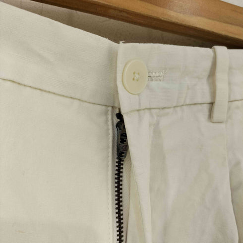 ユニクロ UNIQLO リネンブレンドタックワイドパンツ レディース JPN:S
