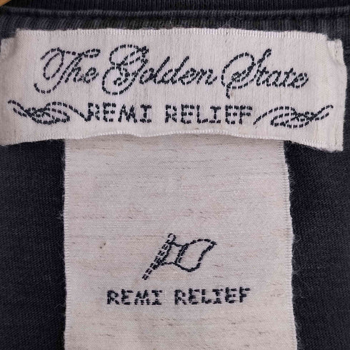 レミレリーフ REMI RELIEF ヴィンテージ加工 Tシャツ メンズ JPN:L