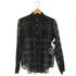 トリココムデギャルソン tricot COMME des GARCONS リボン ギャザー ピンタック デザイン レースシャツ レディース JPN:M