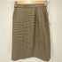 ブルックスブラザーズ BROOKS BROTHERS 90S Pure New Wool 千鳥格子柄 スカート レディース