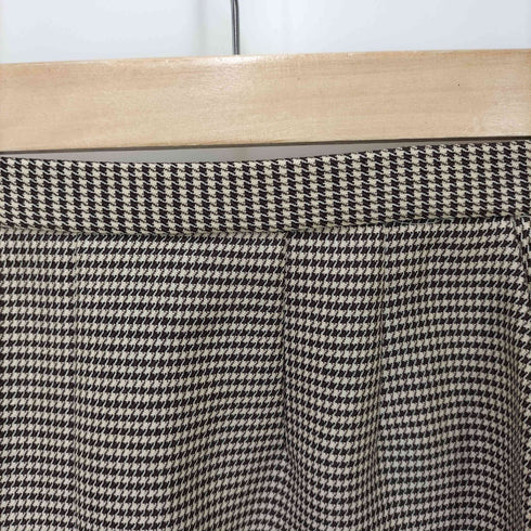 ブルックスブラザーズ BROOKS BROTHERS 90S Pure New Wool 千鳥格子柄 スカート レディース