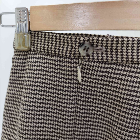 ブルックスブラザーズ BROOKS BROTHERS 90S Pure New Wool 千鳥格子柄 スカート レディース