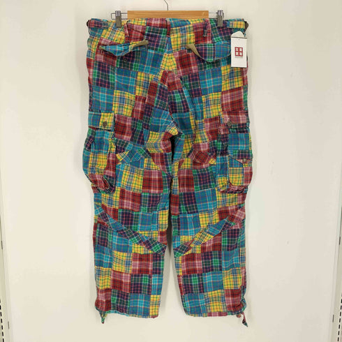 ポロラルフローレン POLO RALPH LAUREN 90-00s madras patchwork pants メンズ 36/32