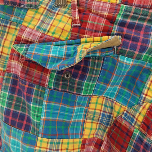 ポロラルフローレン POLO RALPH LAUREN 90-00s madras patchwork pants メンズ 36/32