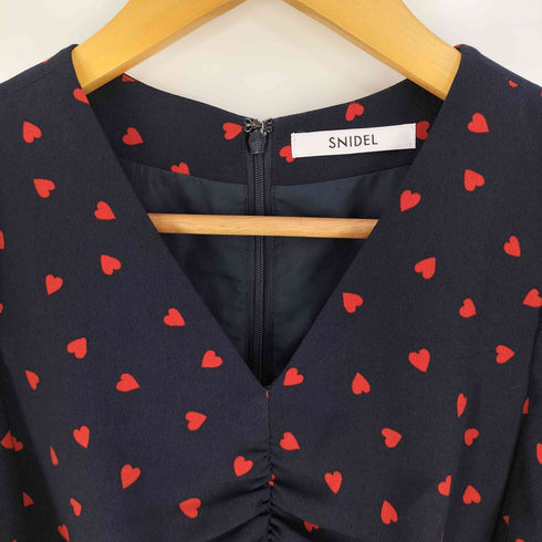 スナイデル snidel Heart collection ハートプリントワンピース レディース JPN:1
