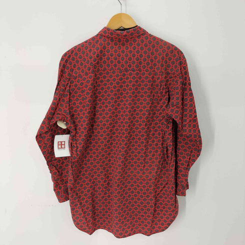 GILBY'S 総柄 L/S オープンカラーシャツ メンズ