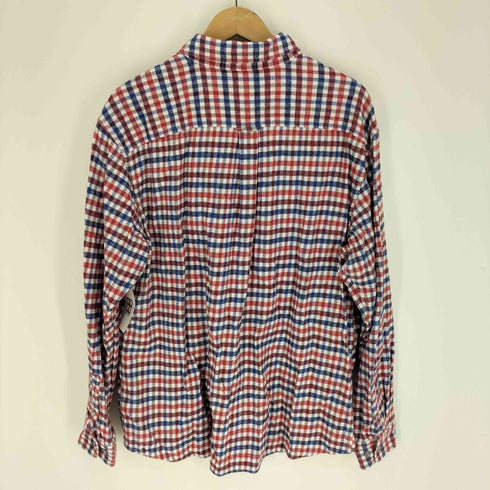 エディーバウアー Eddie Bauer グレータグ ギンガム チェック B.D L/S シャツ メンズ import:XL