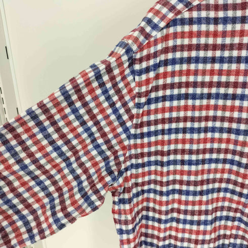 エディーバウアー Eddie Bauer グレータグ ギンガム チェック B.D L/S シャツ メンズ import:XL