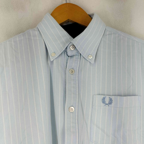 フレッドペリー FRED PERRY ストライプBDシャツ メンズ M