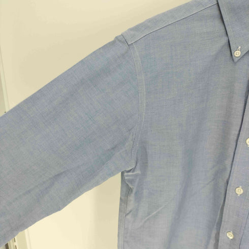 ブルックスブラザーズ BROOKS BROTHERS SLIM FIT オックスフォード ボタン ロゴ 刺繍 B.D L/S シャツ メンズ import:S