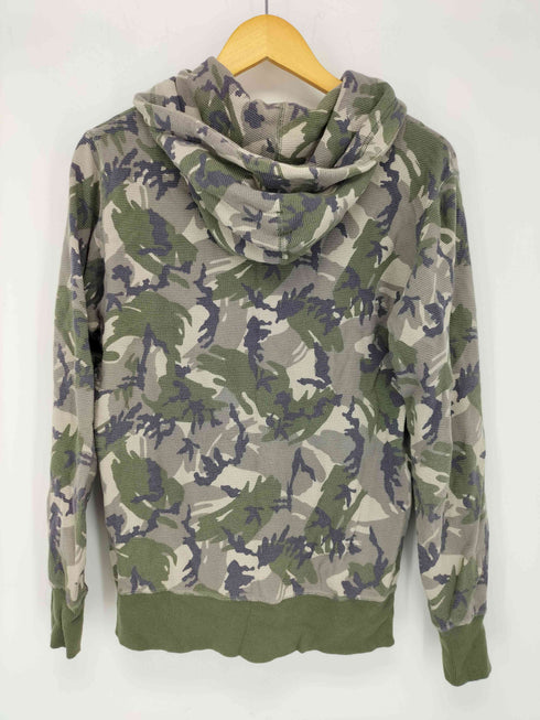 ユニクロ UNIQLO y2k double zip up camo parka メンズ JPN:L
