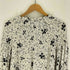 ザラ ZARA 星 花 総柄 オープン L/S シャツ ブラウス レディース import:M