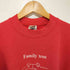 フルーツオブザルーム FRUIT OF THE LOOM 90S USA製 FAMILY TREE コットンポリ クルーネック スウェット メンズ import:M
