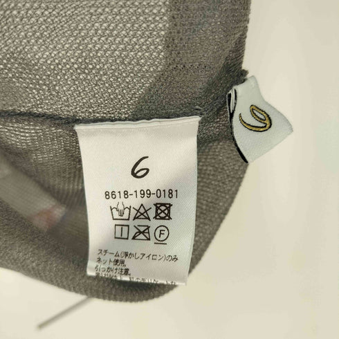 ロクビューティーアンドユースユナイテッドアローズ 6 BEAUTY & YOUTH UNITED ARROWS ナイロン ポリステル ジャガード ベスト レディース