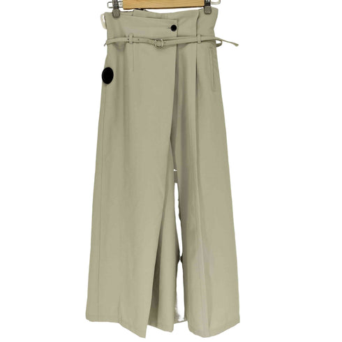 ユナイテッドトウキョウ UNITED TOKYO HAKAMA ツイル ハイウエスト パンツ レディース JPN:3