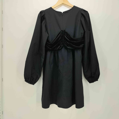レイビームス Ray BEAMS 23AW タフタ ビスチェ ミニ ワンピース レディース JPN:1