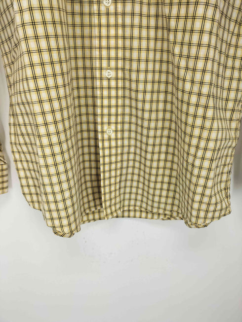 エディーバウアー Eddie Bauer 白タグ ボタンダウンチェックシャツ メンズ import:S