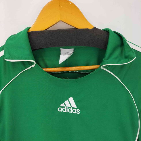 アディダス adidas 00S パフォーマンスロゴ刺繍 サイドライン ゲームシャツ メンズ import:XL