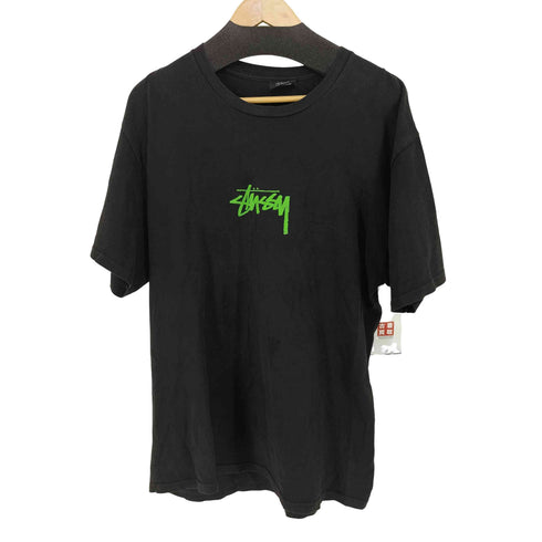 ステューシー Stussy ストックロゴ S/S センターロゴTシャツ メンズ import:L