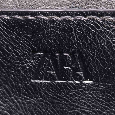 ザラ ZARA フェイクレザースタッズワンショルダー レディース M