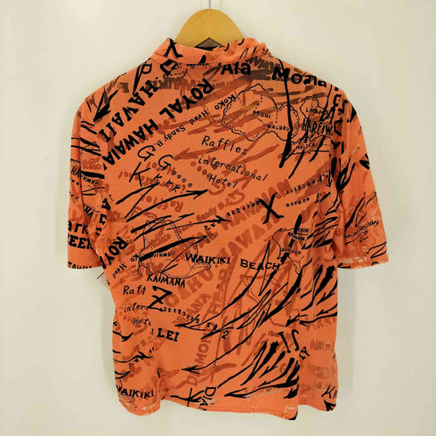 イタリヤ 伊太利屋 総柄 S/S シャツ レディース 7