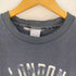 ステューシー Stussy 90-00s USA製 銀タグ LONDON INT2 アームナンバリング プリント シングルステッチ Tシャツ メンズ import:XL