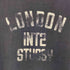 ステューシー Stussy 90-00s USA製 銀タグ LONDON INT2 アームナンバリング プリント シングルステッチ Tシャツ メンズ import:XL
