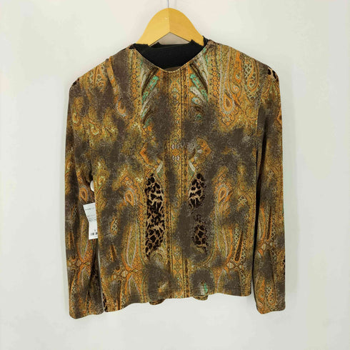 イタリヤ 伊太利屋 総柄 L/S シャツ レディース 9