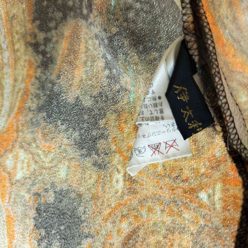 イタリヤ 伊太利屋 総柄 L/S シャツ レディース 9