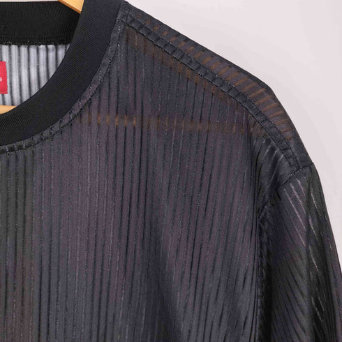 シュプリーム Supreme Gradient Mesh Stripe Jersey メッシュ ストライプ ジャージー Tシャツ メンズ import:M