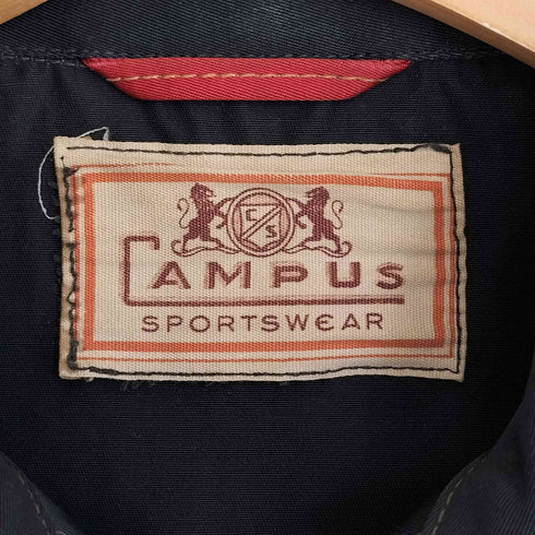 キャンパス CAMPUS 40S CONMARジップ サテン ブルゾンジャケット メンズ