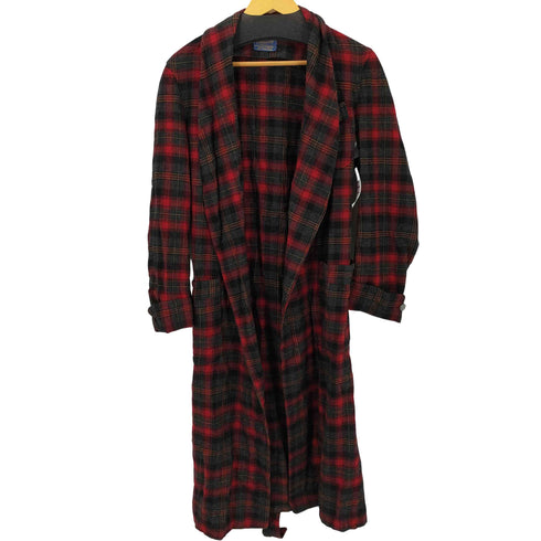 ペンドルトン PENDLETON 50S チェックウールガウン メンズ import:S