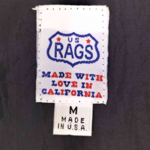 US RAGS USA製 ギンガムチェック2Bテーラードジャケット インディアンヘッド メンズ import:M