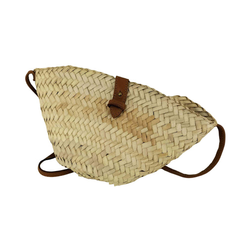 KECH LeS ESSENTIELS ラフィアミニ ショルダー バッグ レディース