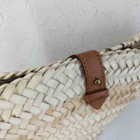 KECH LeS ESSENTIELS ラフィアミニ ショルダー バッグ レディース