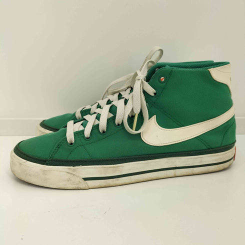 ナイキ NIKE Court Legacy Canvas Mid Green Noise メンズ JPN:27.5