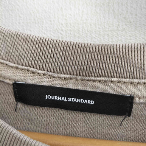 ジャーナルスタンダードレリューム JOURNAL STANDARD relume 25SS ラウンドヘムピグメントTシャツ レディース FREE