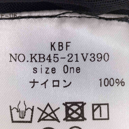 ケイビーエフ KBF ボリュームスリーブチュールプルオーバー レディース ONE SIZE