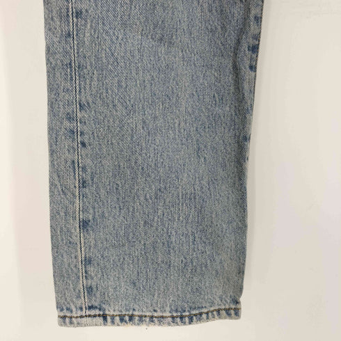 ザラ ZARA ZW COLLECTION RELAXED FIT ミッドライズ デニムパンツ ダメージ メンズ 38