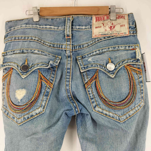 トゥルーレリジョン TRUE RELIGION デニムフレアパンツ メンズ 32/33