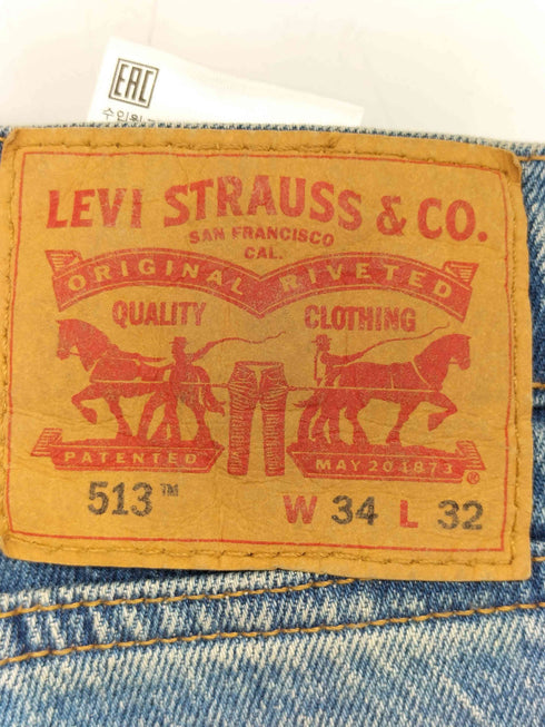リーバイス Levis 513 ジッパーフライ デニムパンツ メンズ 34X32