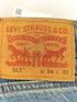 リーバイス Levis 513 ジッパーフライ デニムパンツ メンズ 34X32