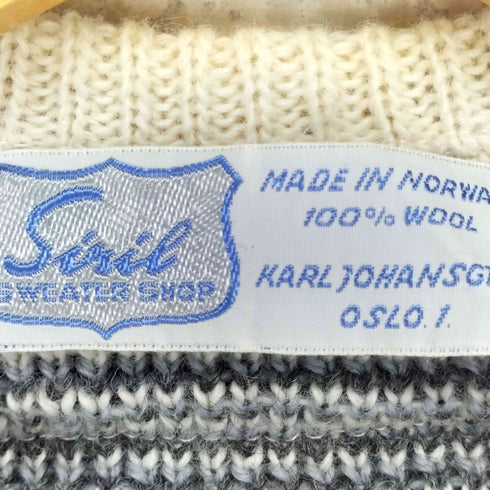 Siril ノルウェー製 ノルディックニットカーディガン チロリアンニット レディース