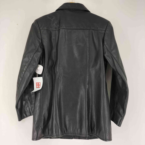 DAVID DK KADOSH レザーカーコート レディース import:S
