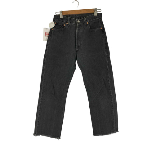 リーバイス Levis 00S 501 ブラックデニムパンツ レディース 29/34